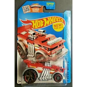 2015 Hot Wheels Backdrafter‎ #5 Red HW Ciy HW15